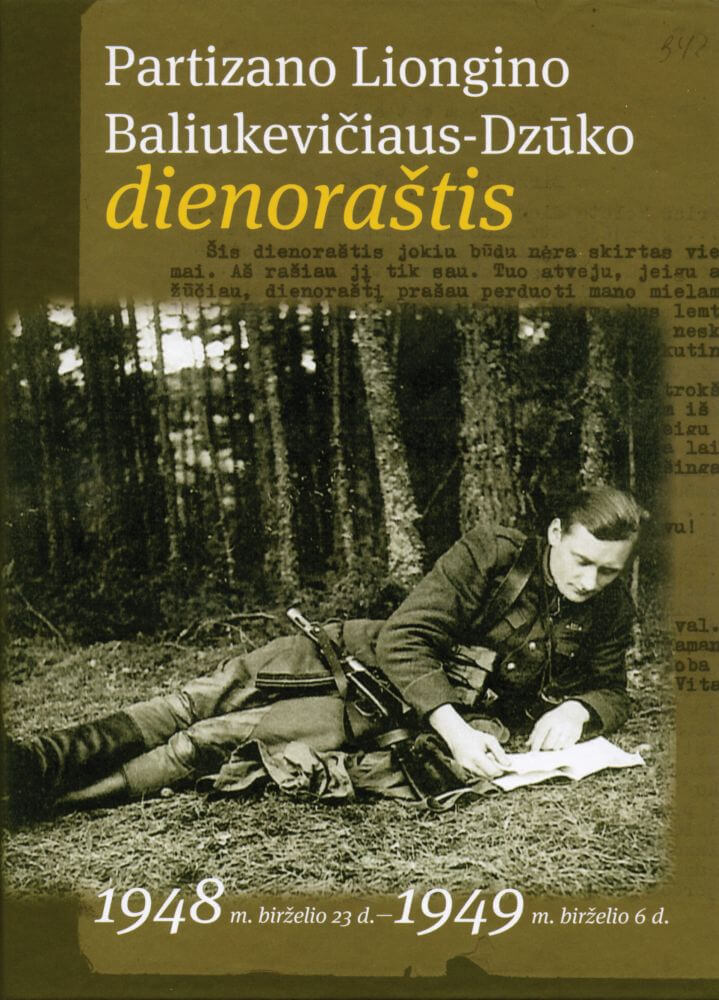 Audioknyga - Partizano Liongino Baliukevičiaus-Dzūko dienoraščio, viršelis