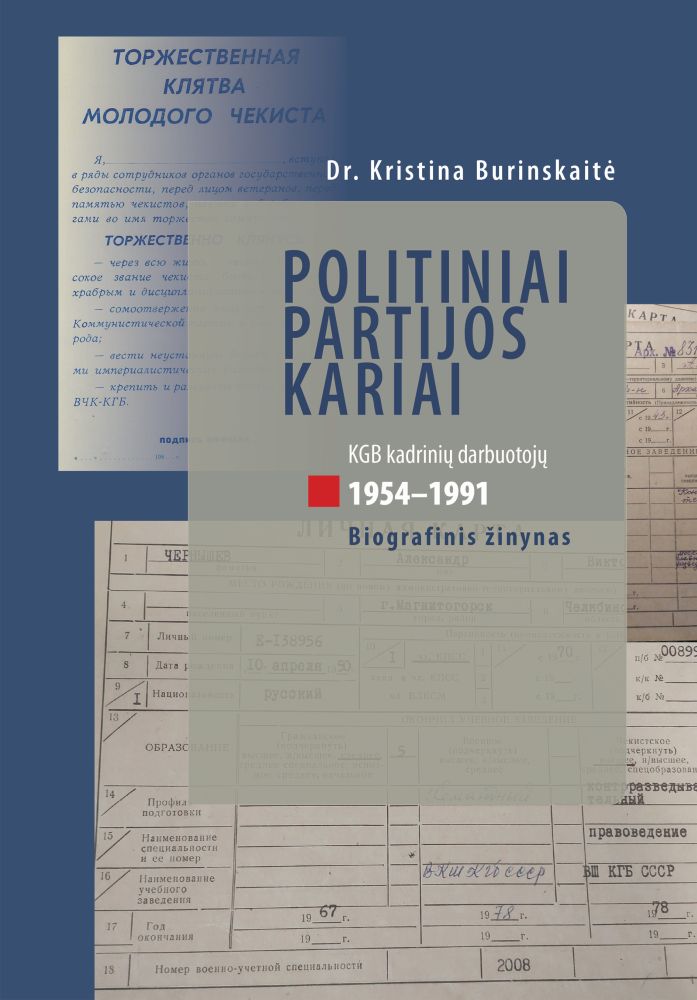 Knygos „Politiniai partijos kariai“ viršelis