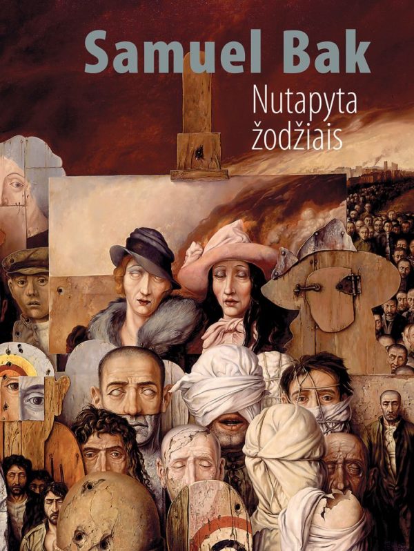 Knygos „Nutapyta žodžiais“ viršelis