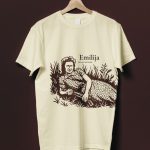 Marškinėliai „Lietuvos partizanė Emilija“